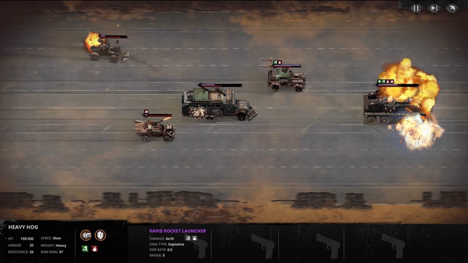 《Dust Raiders》steam页面开放 蛮荒之地资源控制新游