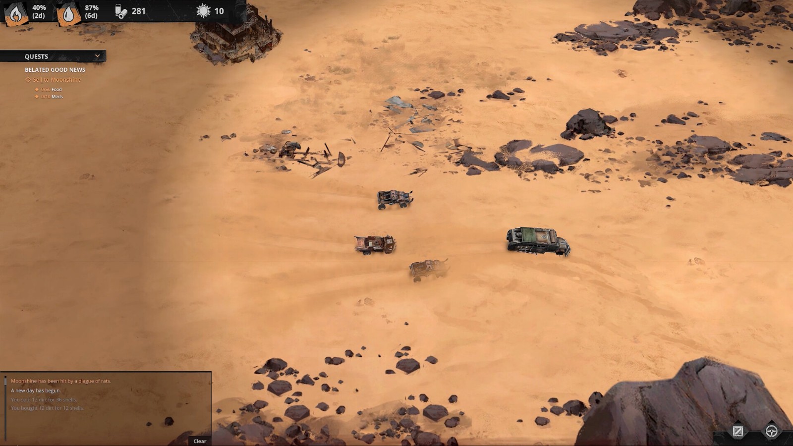 《Dust Raiders》steam页面开放 蛮荒之地资源控制新游