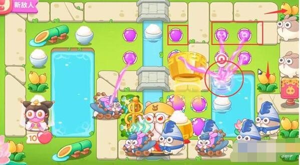 《<a href=https://cqasw.com/game/805.html target=_blank class=infotextkey>保卫萝卜</a>4》白萝卜传奇第60关通关攻略