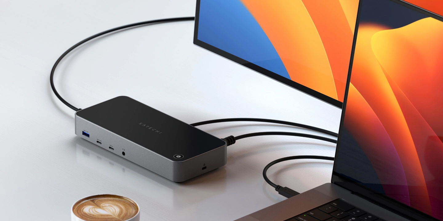 《Satechi USB-C 扩展坞》正式发售：可外接 3 台 4K 显示器