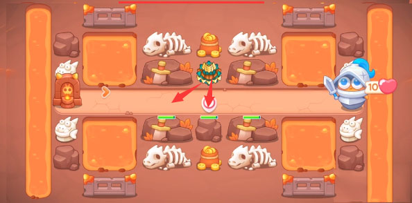 《<a href=https://cqasw.com/game/805.html target=_blank class=infotextkey>保卫萝卜</a>4》饿龙传说第49关通关攻略