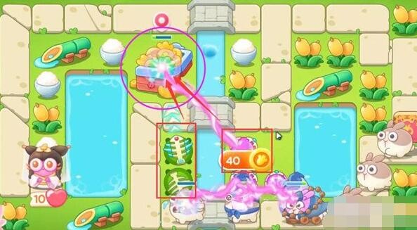 《<a href=https://cqasw.com/game/805.html target=_blank class=infotextkey>保卫萝卜</a>4》白萝卜传奇第60关通关攻略