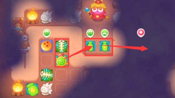 《<a href=https://cqasw.com/game/805.html target=_blank class=infotextkey>保卫萝卜</a>4》饿龙传说第50关通关攻略