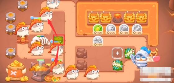 《<a href=https://cqasw.com/game/805.html target=_blank class=infotextkey>保卫萝卜</a>4》饿龙传说第26关通关攻略