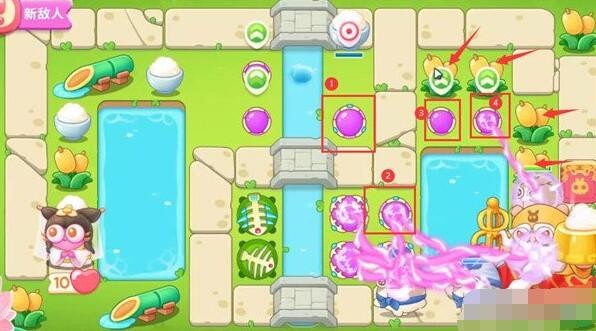 《<a href=https://cqasw.com/game/805.html target=_blank class=infotextkey>保卫萝卜</a>4》白萝卜传奇第60关通关攻略