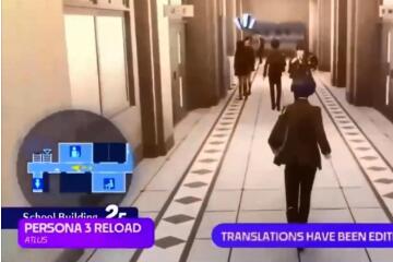 （新闻）《女神异闻录3：Reload》实机片段曝光 浓浓的P5味