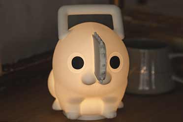 （热门）波奇塔变硅胶灯和毯子！《电锯人》新商品周边发售