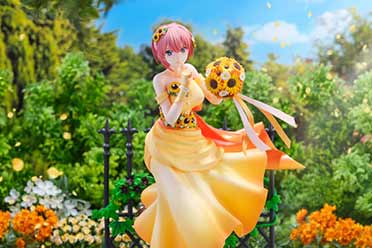 （最新）绝美向日葵礼服！《五等分的新娘》中野一花手办开订